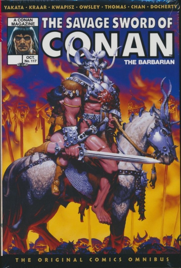SAVAGE SWORD OF CONAN THE ORIGINAL COMICS OMNIBUS VOL 09 HC [VARIANT] [9781787740983] **promocja TOMY**