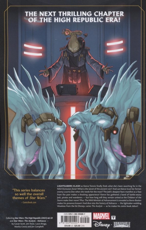 STAR WARS THE HIGH REPUBLIC VOL 02 THE HUNTED TP [9781302955007] **promocja TOMY**