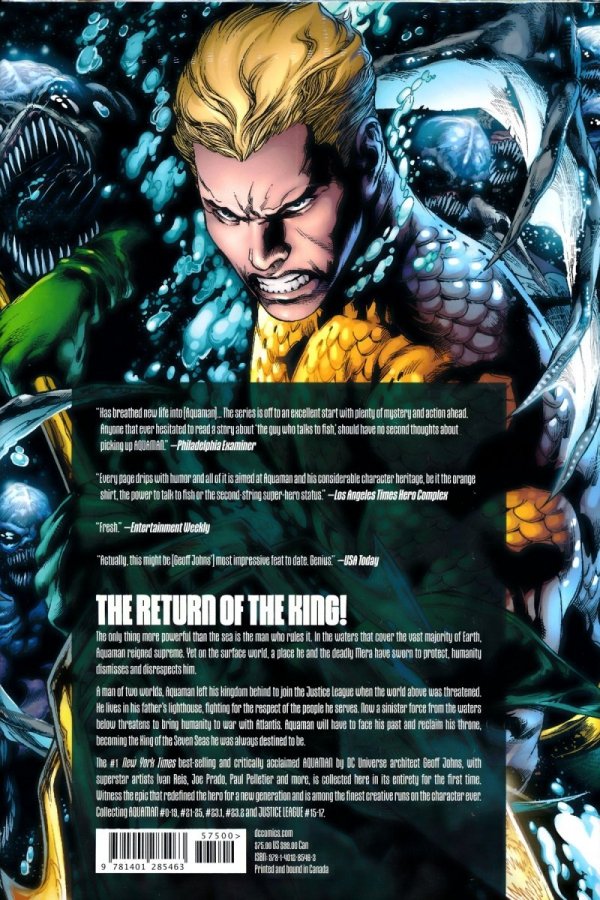 AQUAMAN BY GEOFF JOHNS OMNIBUS HC [9781401285463] **promocja TOMY**