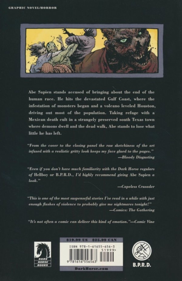 ABE SAPIEN VOL 06 A DARKNESS SO GREAT TP [9781616556563]