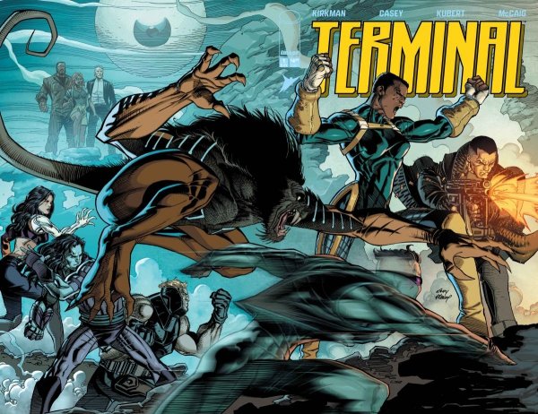 TERMINAL #1 CVR A ANDY KUBERT AND DAVE MCCAIG CONNECTING WRAPAROUND [70985304760500111]