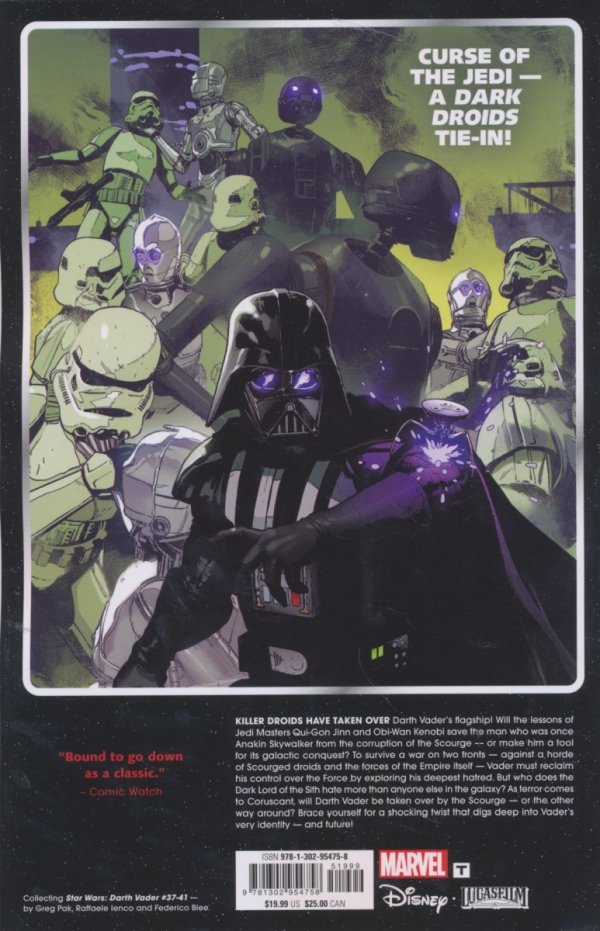 STAR WARS DARTH VADER VOL 08 DARK DROIDS TP [9781302954758] **OFERTA SPECJALNA**