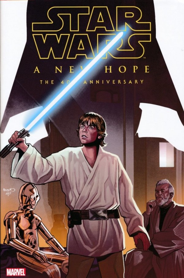 STAR WARS A NEW HOPE THE 40TH ANNIVERSARY HC [9781302911287]