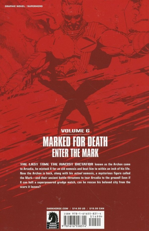 X VOL 06 MARKED FOR DEATH ENTER THE MARK TP [9781616558314]