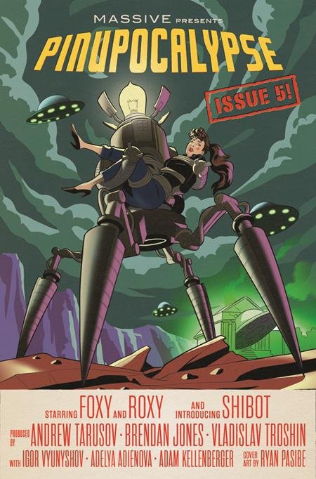 PINUPOCALYPSE #5 CVR B RYAN PASIBE MOVIE POSTER HOMAGE VAR [72355236088900521]
