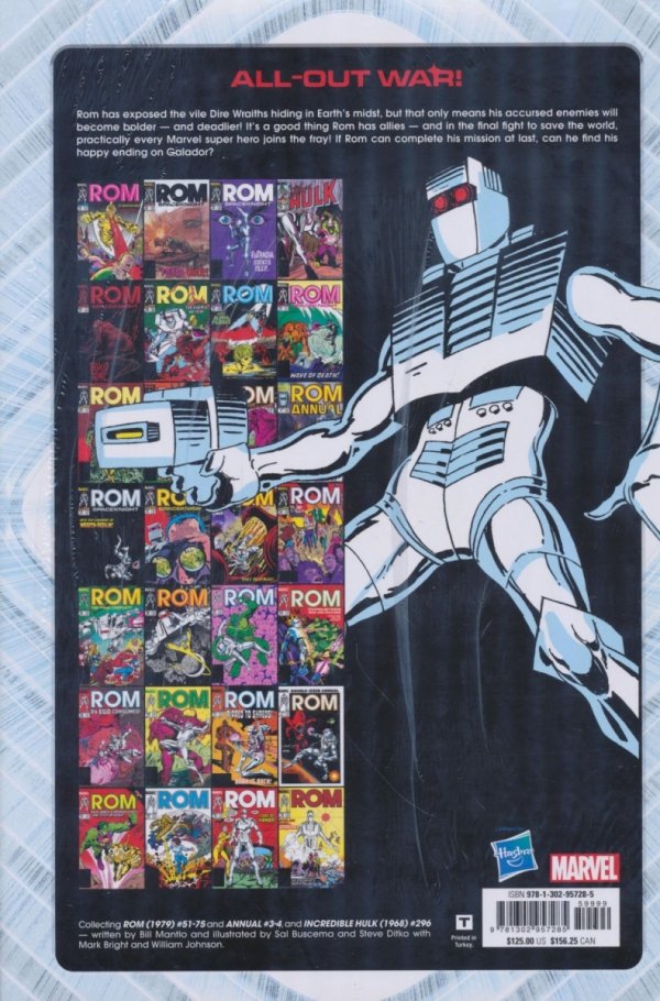 ROM THE ORIGINAL MARVEL YEARS OMNIBUS VOL 03 HC [VARIANT] [9781302957285]