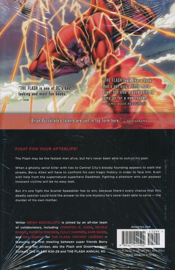 FLASH VOL 05 HISTORY LESSONS HC [9781401249502]