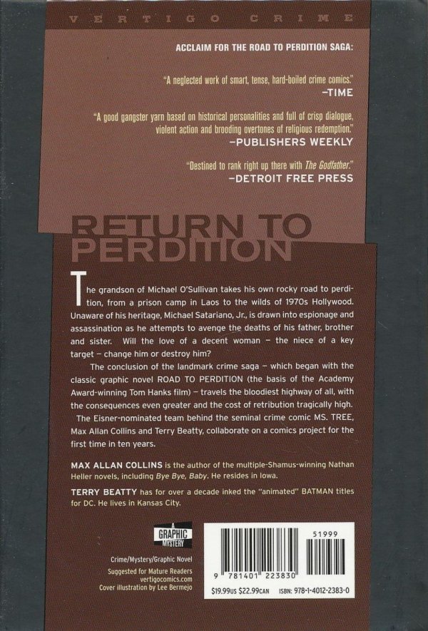 RETURN TO PERDITION HC [9781401223830]