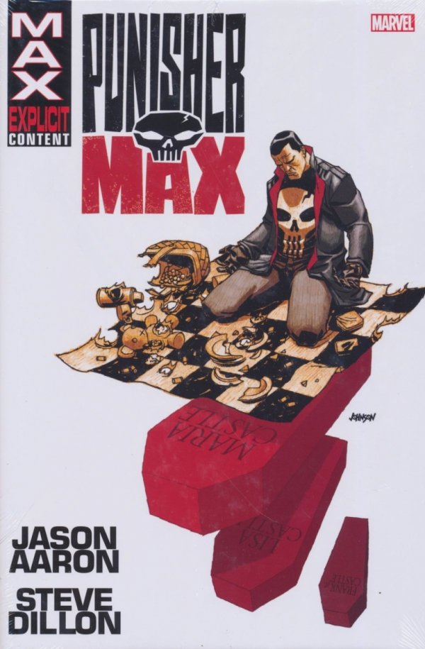 PUNISHER MAX BY JASON AARON AND STEVE DILLON OMNIBUS HC [STANDARD] [9781302959104] **promocja TOMY**