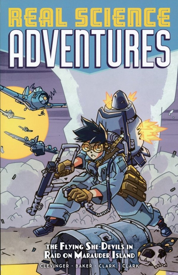 REAL SCIENCE ADVENTURES THE FLYING SHE-DEVILS IN RAID ON MARAUDER ISLAND TP [9781684050024]