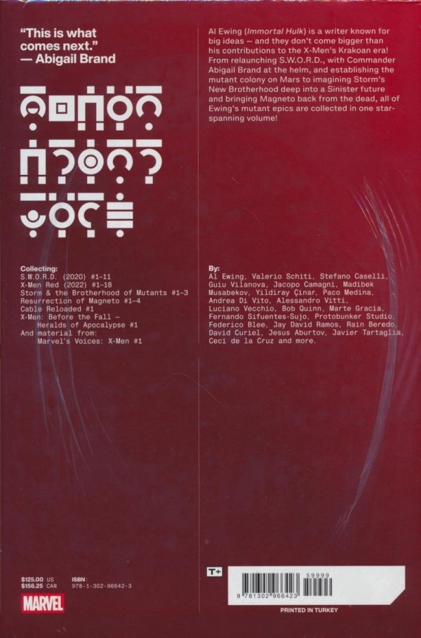 X-MEN BY AL EWING OMNIBUS HC [STANDARD] [9781302966423]