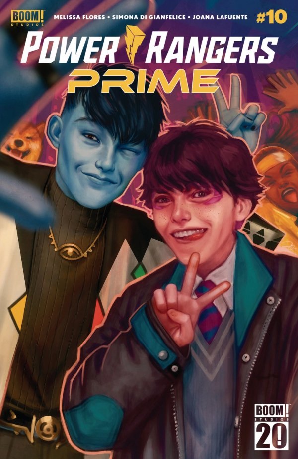 POWER RANGERS PRIME #10 C BOOM 20TH ANNIVERSARY VARIANT DRESSED PUEBLA [84428401206510031]