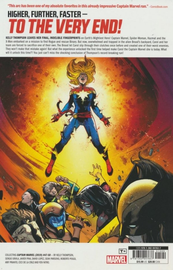 CAPTAIN MARVEL VOL 10 REVENGE OF THE BROOD PART 2 TP [9781302947637]