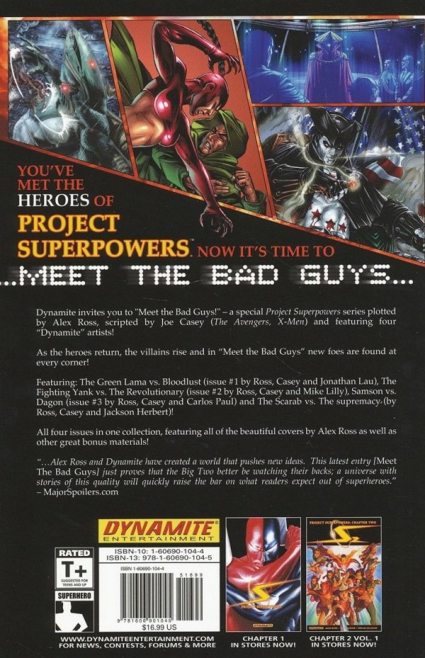 PROJECT SUPERPOWERS MEET THE BAD GUYS TP [9781606901045]