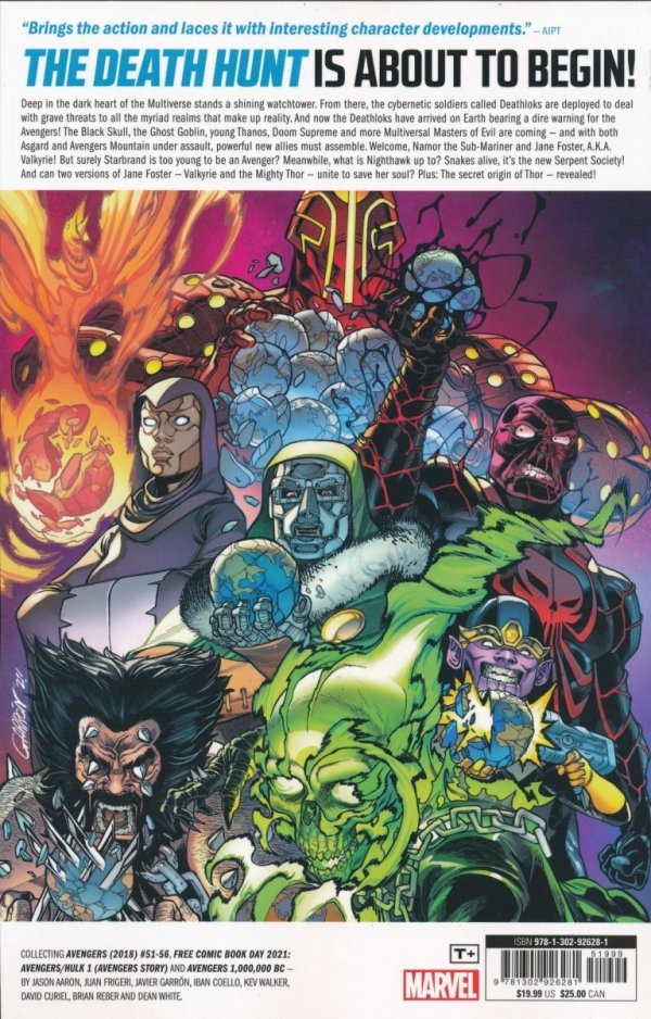 AVENGERS VOL 10 THE DEATH HUNTERS TP [9781302926281]