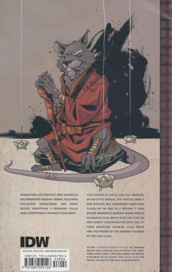 TEENAGE MUTANT NINJA TURTLES THE IDW COLLECTION VOL 02 TP [9781684059126]