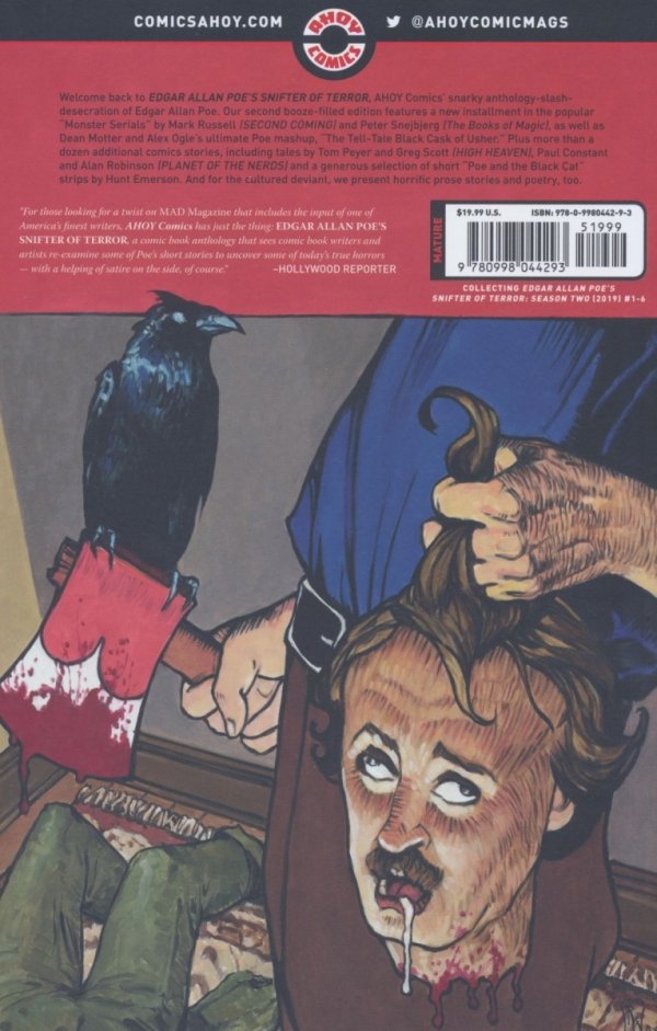 EDGAR ALLAN POES SNIFTER OF TERROR VOL 02 TP [9780998044293]