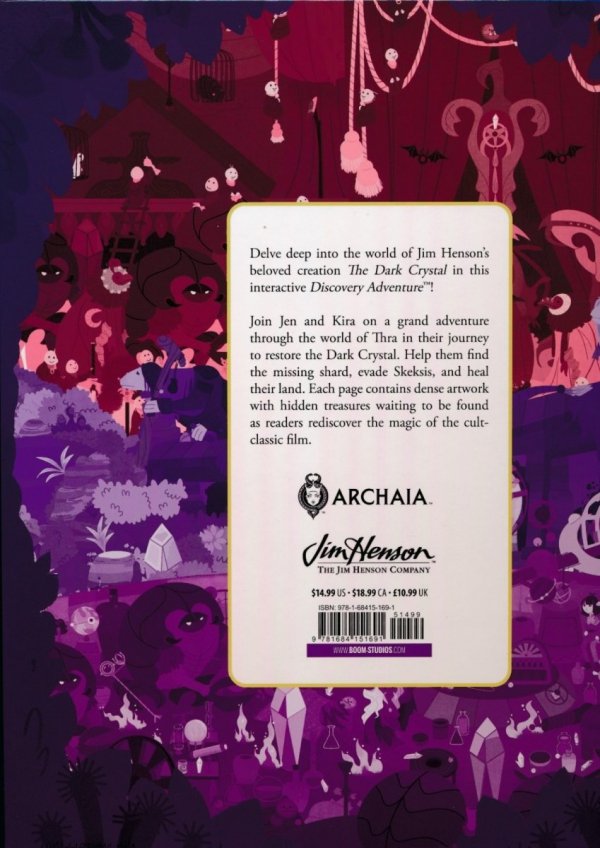 JIM HENSONS THE DARK CRYSTAL A DISCOVERY ADVENTURE HC [9781684151691]