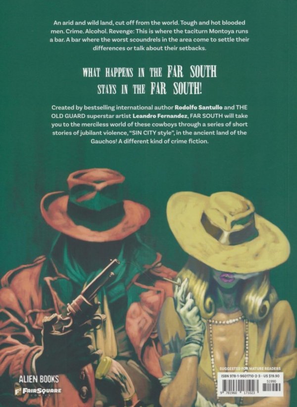 ENTER THE LAWLESS REALS OF FAR SOUTH WHERE GAUCHOS CRIME AND VENGEANCE COLLIDE TP [9781960171023] **promocja TOMY**