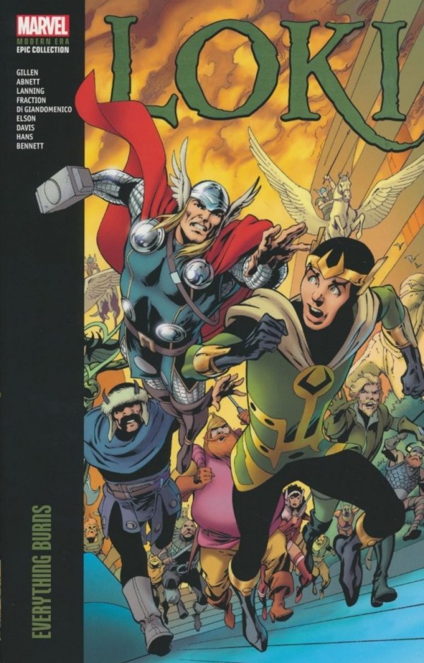 LOKI MODERN ERA EPIC COLLECTION EVERYTHING BURNS TP [9781302952655]