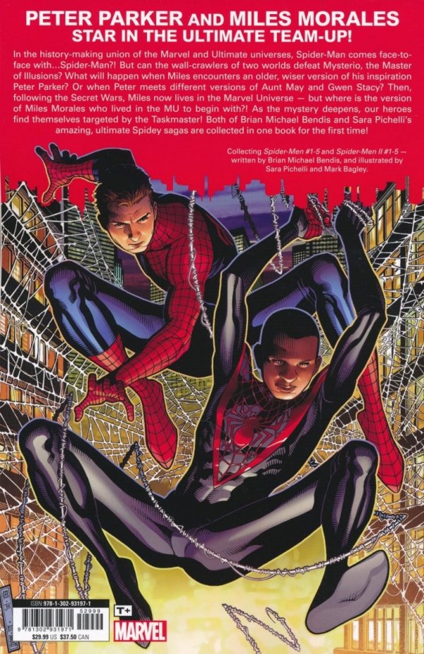 SPIDER-MEN WORLDS COLLIDE TP [9781302931971] **OFERTA SPECJALNA**