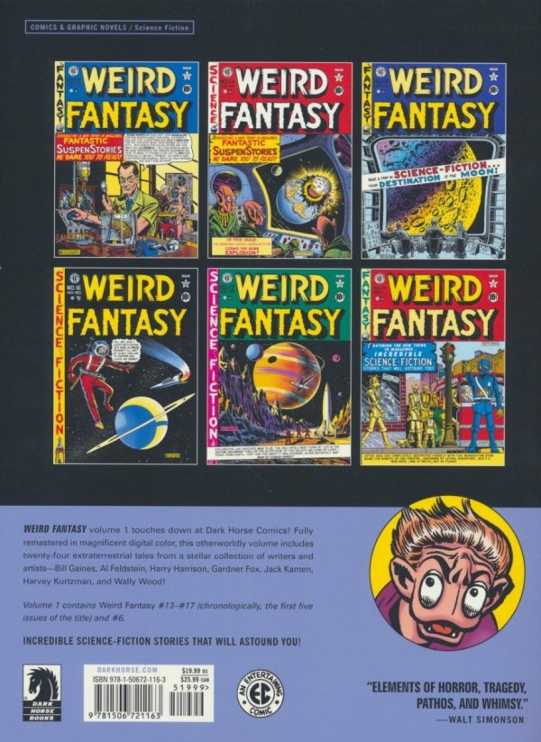 EC ARCHIVES WEIRD FANTASY VOL 01 TP [9781506721163] **OFERTA SPECJALNA**