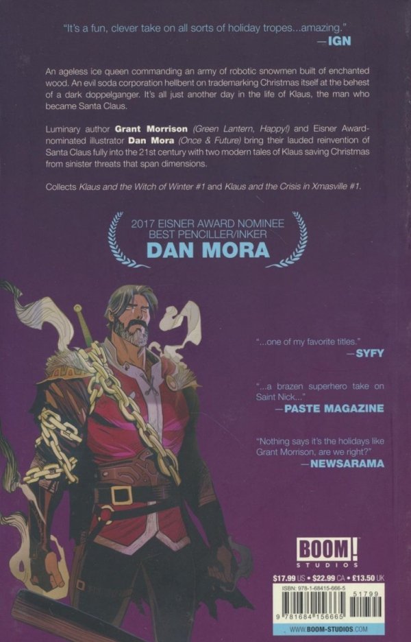 KLAUS THE NEW ADVENTURES OF SANTA CLAUS TP [9781684156665] **OFERTA SPECJALNA**