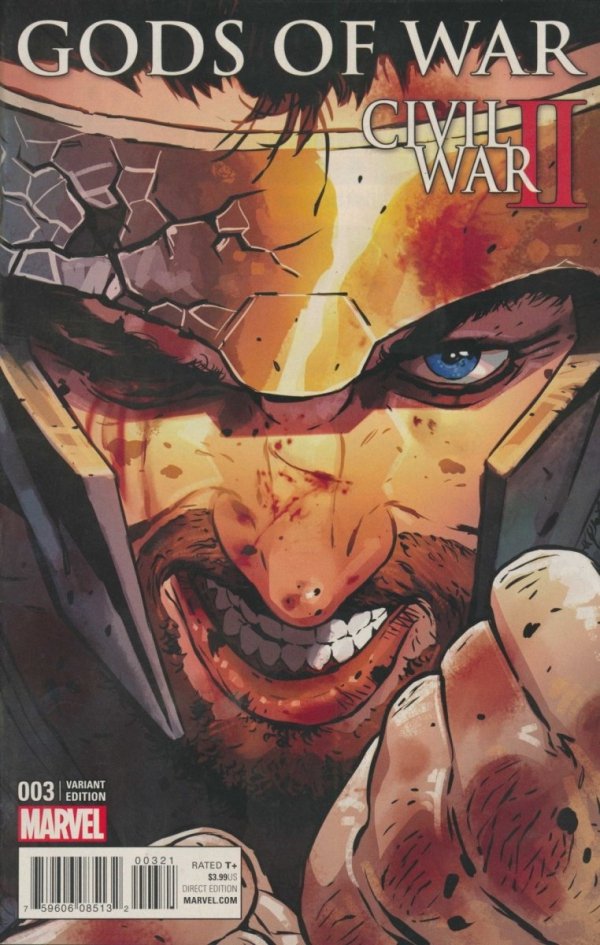 CIVIL WAR II GODS OF WAR #03 CVR B [75960608513200321]