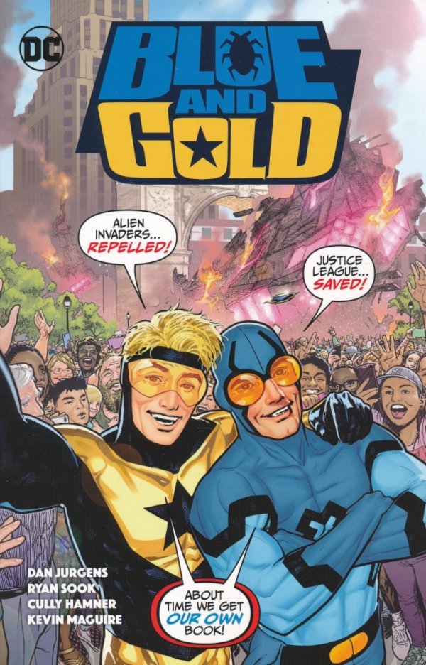 BLUE AND GOLD TP [9781779516787]