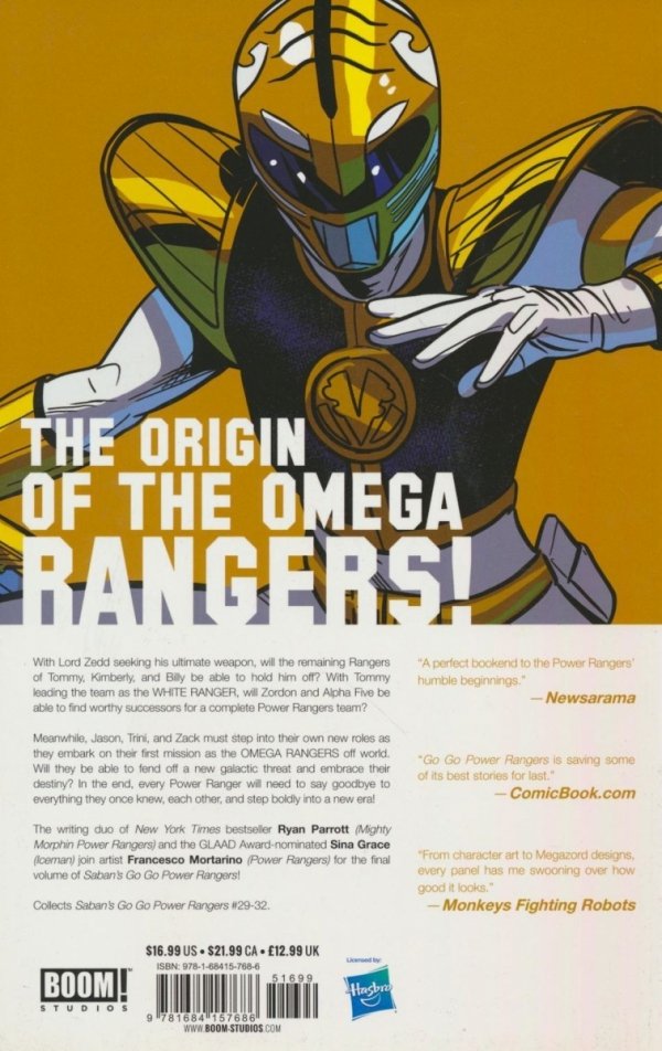 GO GO POWER RANGERS VOL 09 TP [9781684157686]