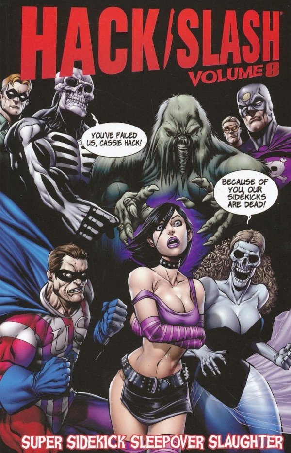 HACK SLASH VOL 08 SUPER SIDEKICK SLEEPOVER SLAUGHTER TP [9781607062912] **promocja TOMY**