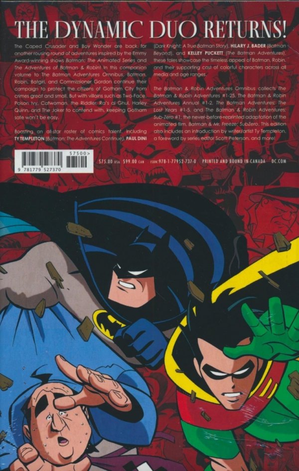 BATMAN AND ROBIN ADVENTURES OMNIBUS HC [9781779527370] **promocja TOMY**
