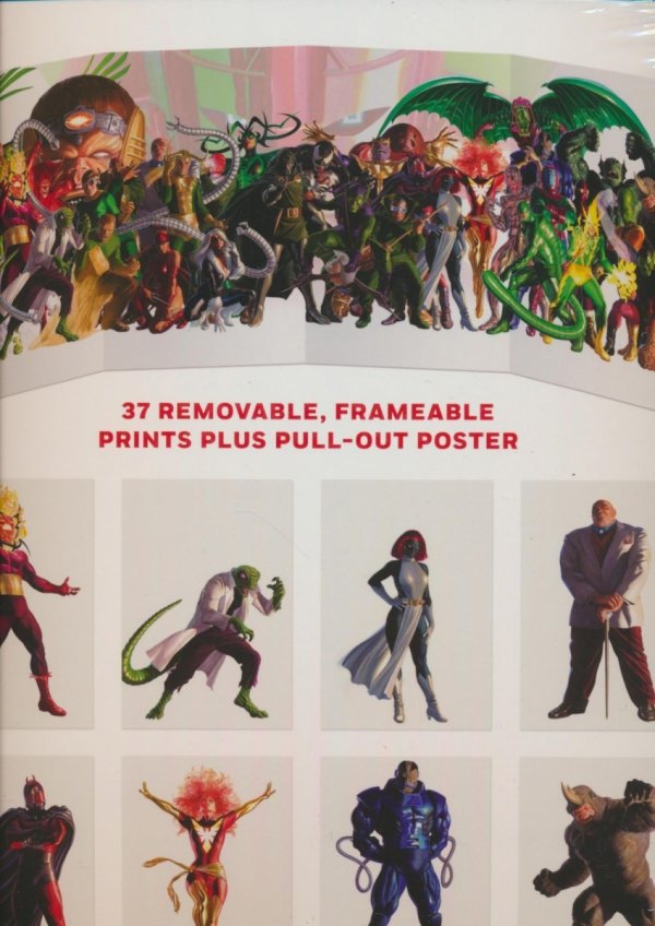 ALEX ROSS MARVEL COMICS SUPER VILLAINS POSTER BOOK TP [9781419770463]