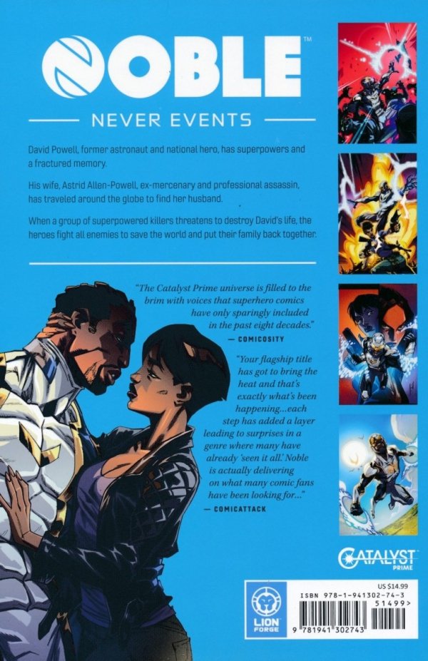 CATALYST PRIME NOBLE VOL 02 NEVER EVENTS TP [9781941302743] **promocja TOMY**