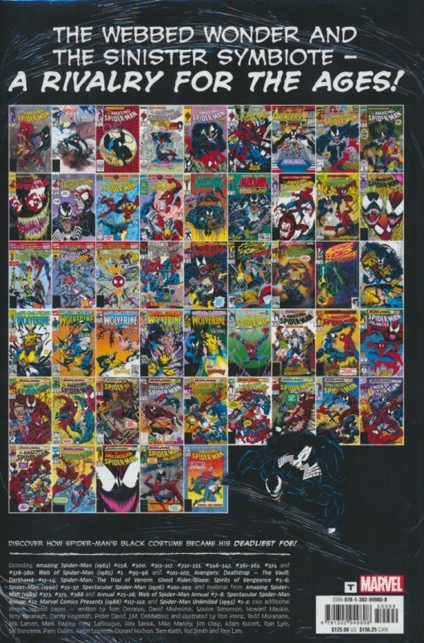 SPIDER-MAN VS VENOM OMNIBUS HC [STANDARD] [9781302949808] **OFERTA SPECJALNA**