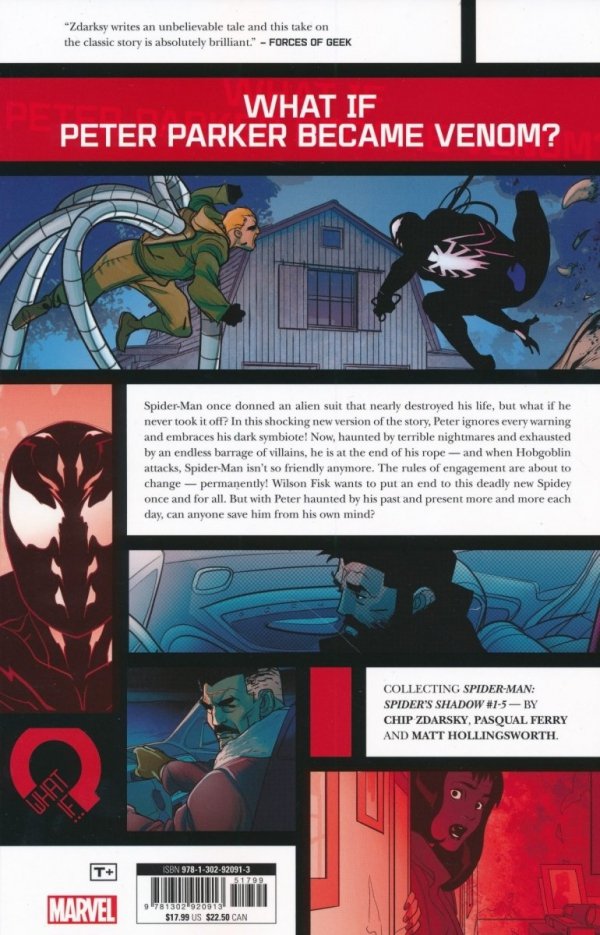 SPIDER-MAN SPIDERS SHADOW TP [9781302920913]