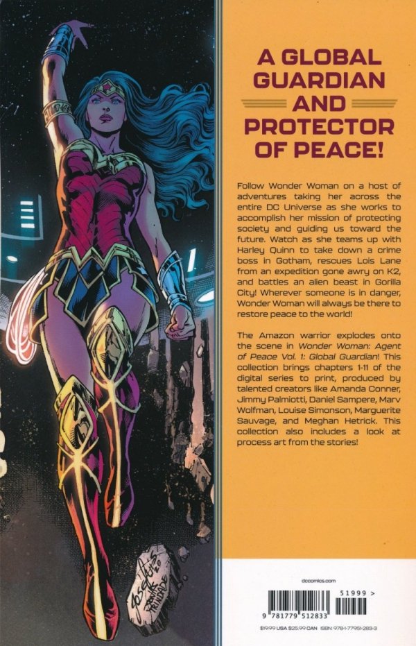 WONDER WOMAN AGENT OF PEACE VOL 01 GLOBAL GUARDIAN TP [9781779512833]