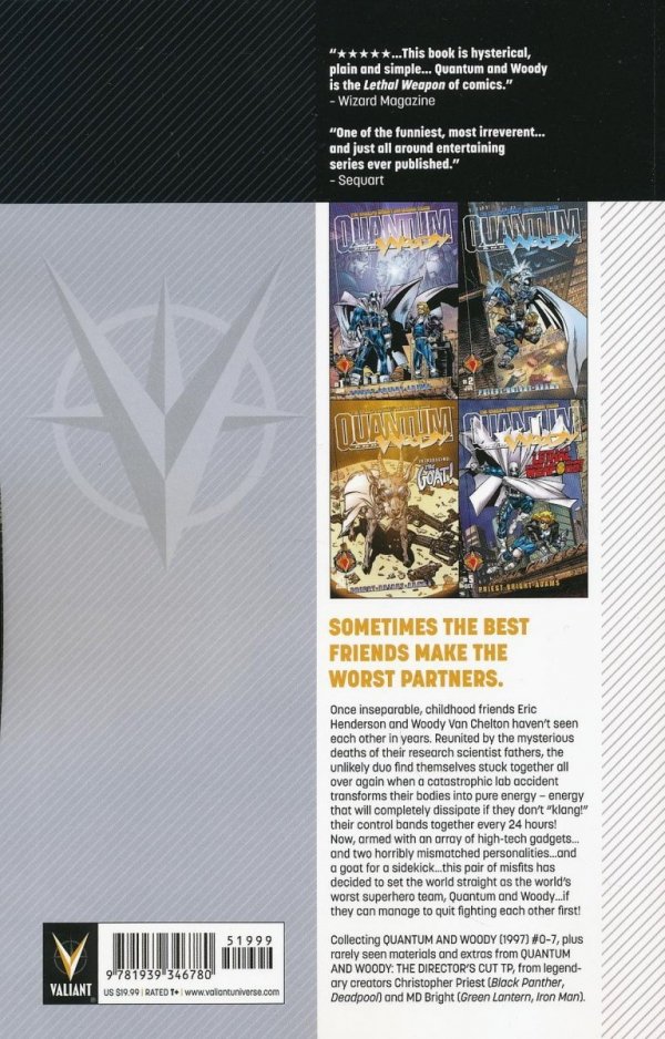 QUANTUM AND WOODY BY PRIEST AND BRIGHT VOL 01 KLANG TP [9781939346780] **promocja TOMY**