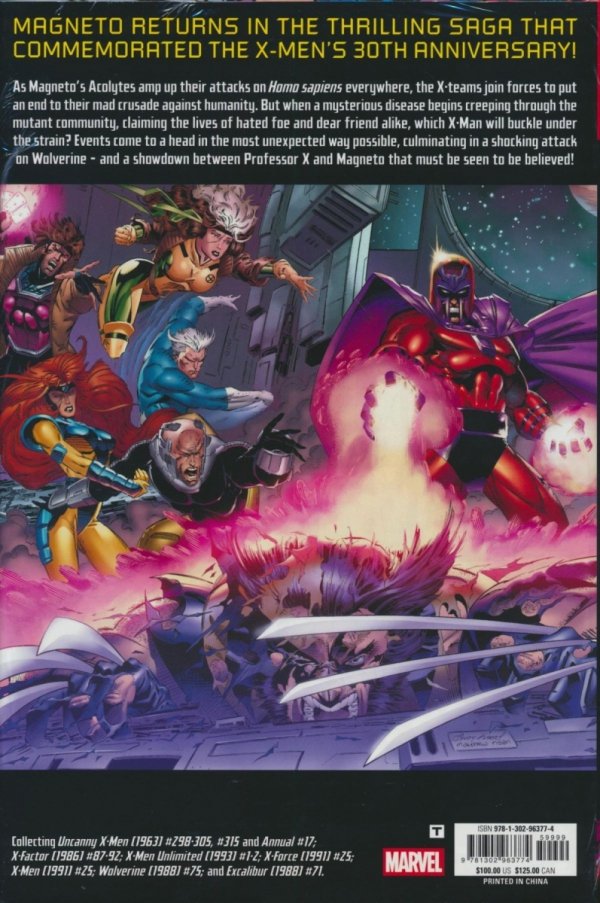 X-MEN FATAL ATTRACTIONS OMNIBUS HC [VARIANT] [9781302963774] **promocja TOMY**