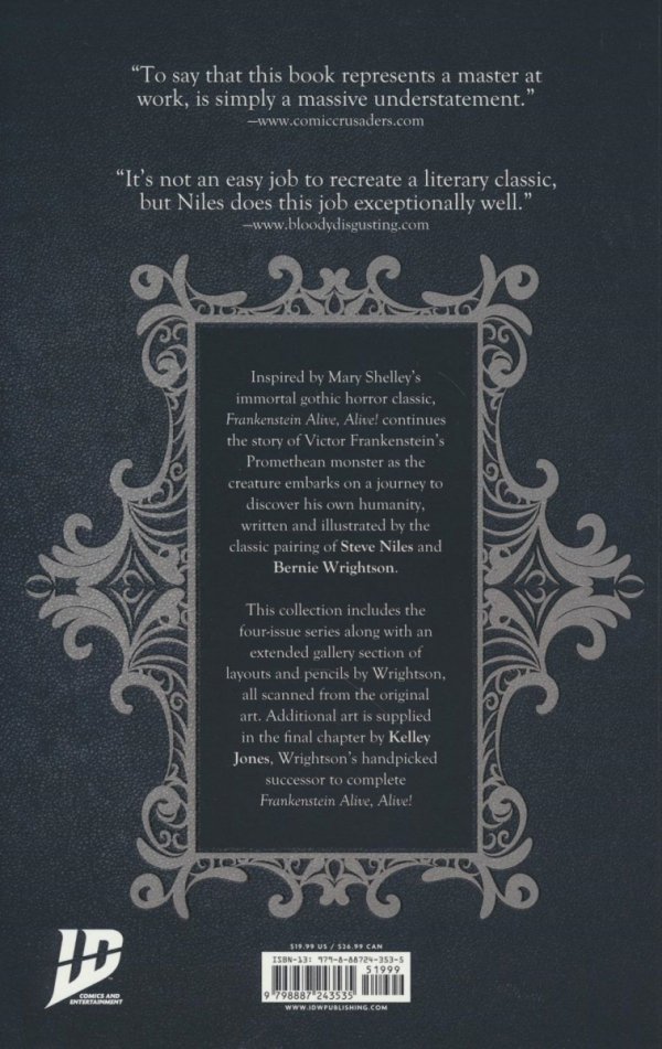 FRANKENSTEIN ALIVE ALIVE THE COMPLETE COLLECTION TP [9798887243535]