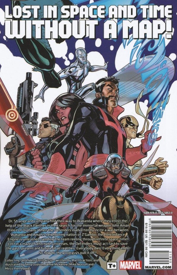 DEFENDERS BY MATT FRACTION VOL 02 TP [9780785158530] **promocja TOMY**