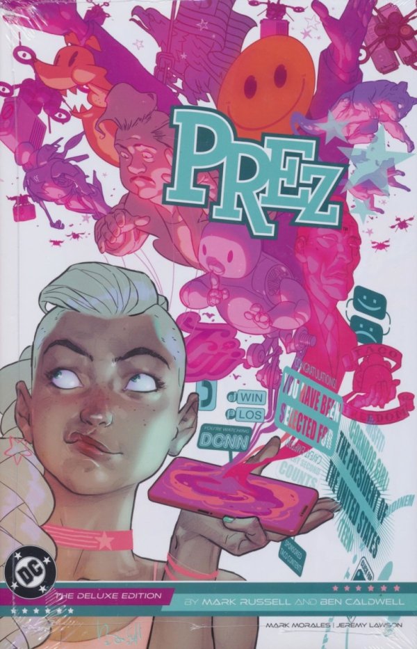 PREZ BY MARK RUSSELL AND BEN CALDWELL THE DELUXE EDITION HC [9781799500490] **promocja TOMY**