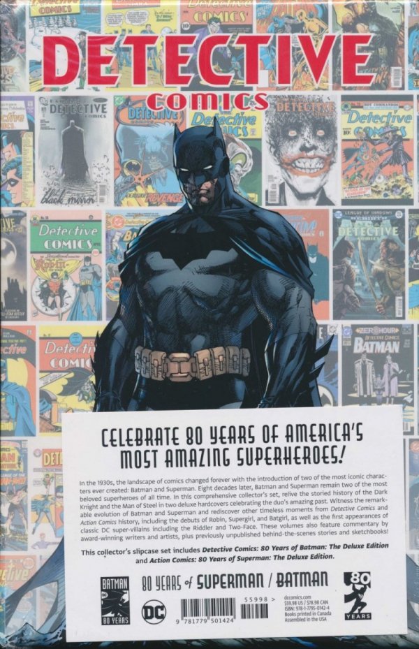 80 YEARS OF SUPERMAN BATMAN HC [9781779501424] **promocja TOMY**