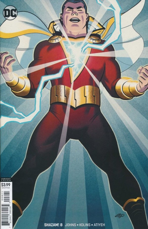 SHAZAM [36016] #08 CVR B [76194136016400821] **promocja ZESZYTY**