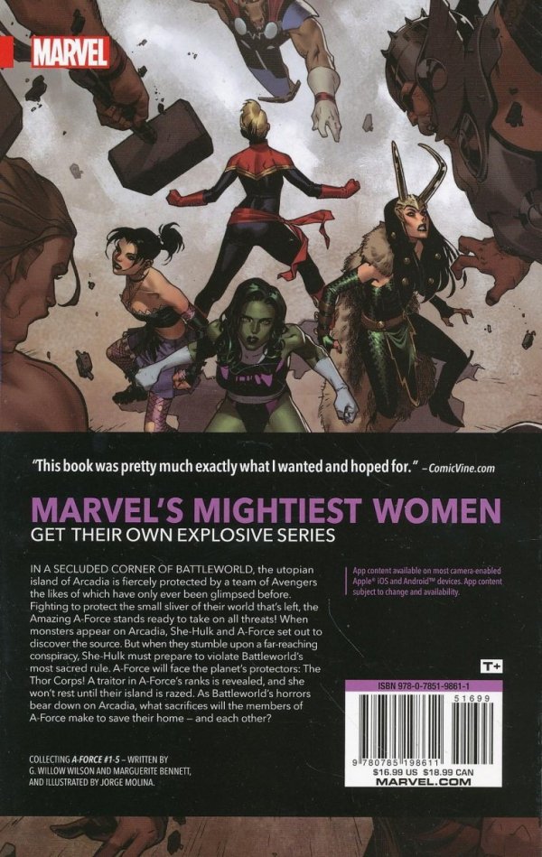 A-FORCE VOL 00 WARZONES TP [9780785198611] **promocja TOMY**