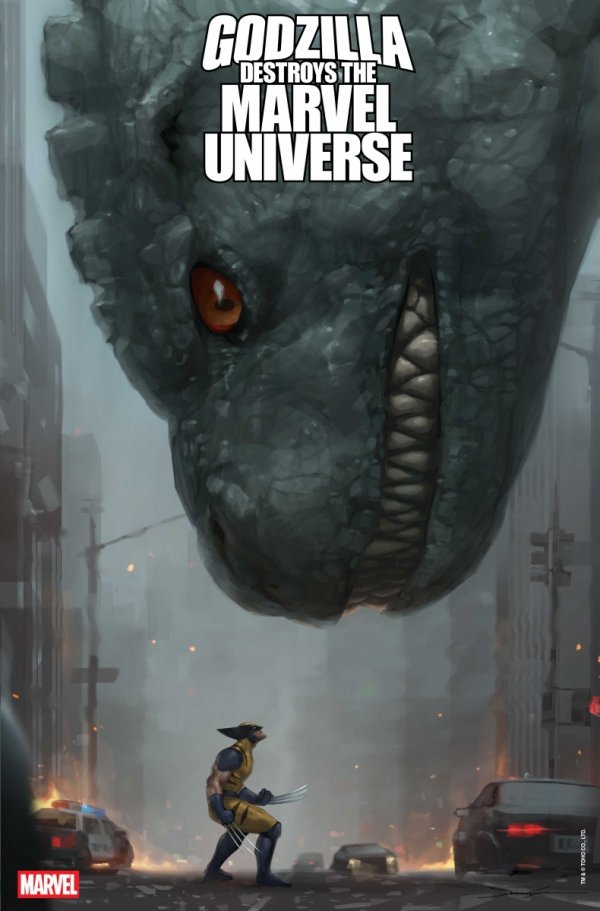 GODZILLA DESTROYS THE MARVEL UNIVERSE #3 JEEHYUNG LEE VARIANT [75960621228600351]