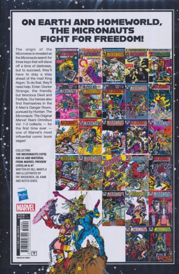MICRONAUTS THE ORIGINAL MARVEL YEARS OMNIBUS VOL 02 HC [STANDARD] [9781302956790] **promocja TOMY**