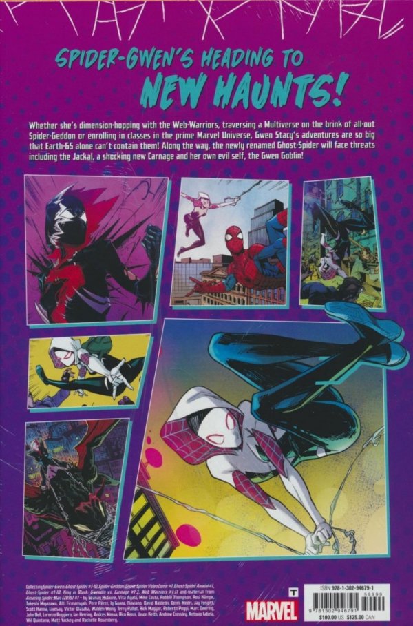 SPIDER-GWEN GHOST-SPIDER OMNIBUS HC [STANDARD] [9781302946791] **promocja STOCK SALE**