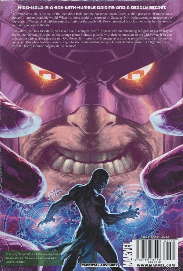 HULK SON OF HULK DARK SON RISING HC [9780785145448]