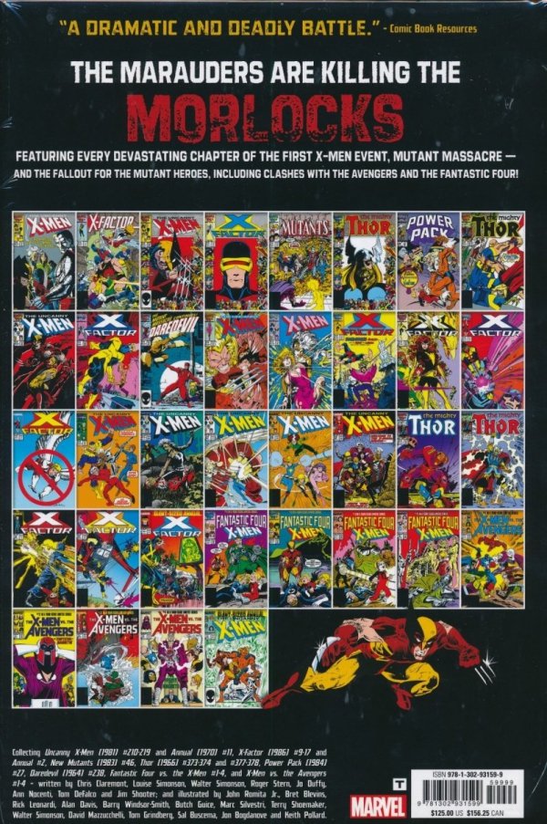 X-MEN MUTANT MASSACRE OMNIBUS HC [STANDARD] [9781302931599] **promocja TOMY**